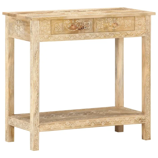 Table console 80x35x74 cm Bois de manguier massif