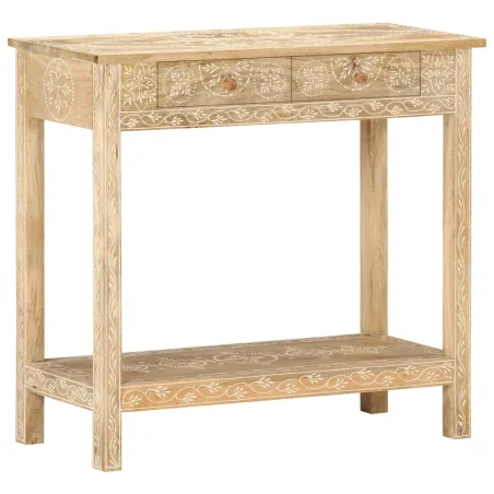 Table console 80x35x74 cm Bois de manguier massif