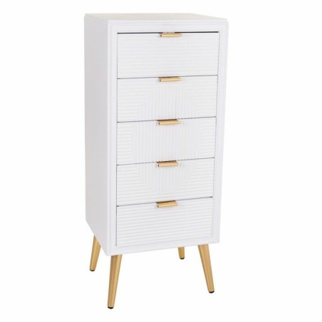 Caisson à Tiroirs Alexandra House Living Doré Bois MDF 36 x 100 x 42