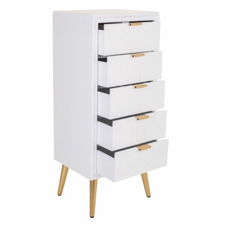 Cassettiera Alexandra House Living Dorato Legno MDF 36 x 100 x 42 cm