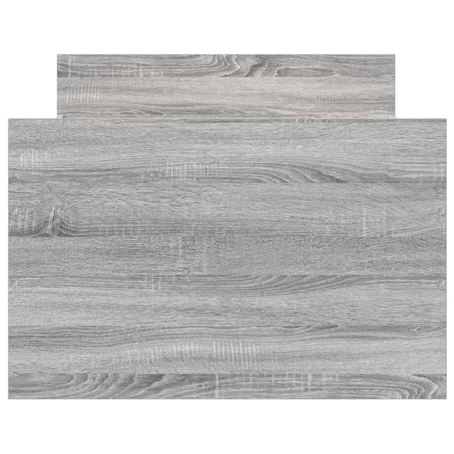 Cadre de lit sans matelas sonoma gris 90x200 cm