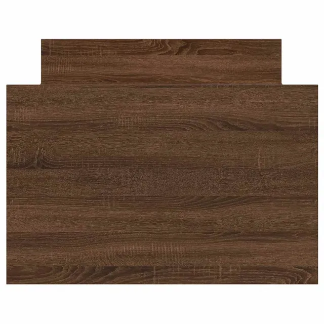 Cadre de lit sans matelas chêne marron 90x190 cm