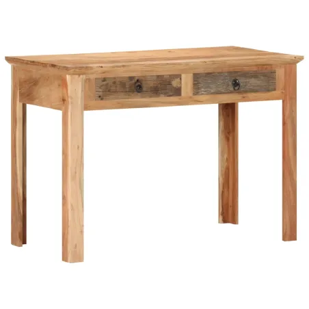 Bureau 110x50x75 cm Bois de récupération massif