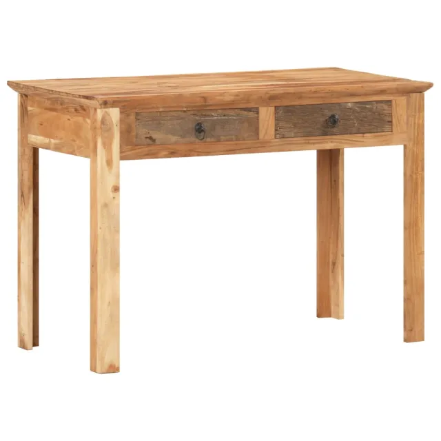 Bureau 110x50x75 cm Bois de récupération massif