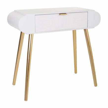 Meuble d'Entrée Alexandra House Living Doré 38 x 77 x 84 cm