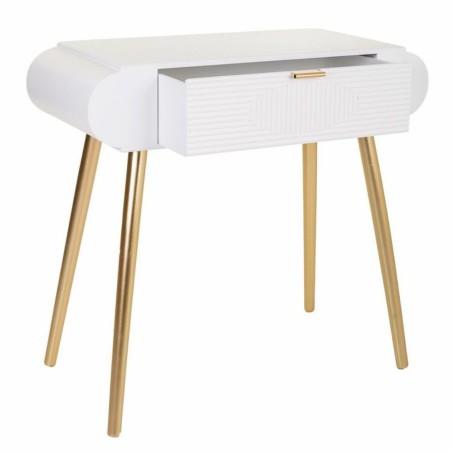 Recibidor Alexandra House Living Dorado 38 x 77 x 84 cm
