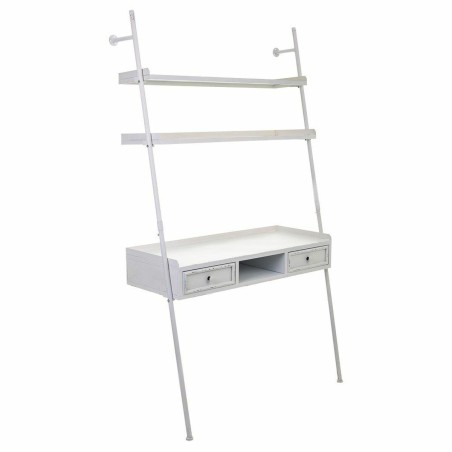 Mesa de Escritorio con Estantes Alexandra House Living Blanco 45 x 188