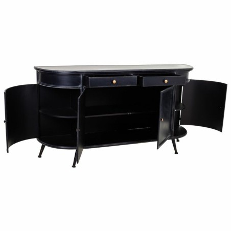Credenza Alexandra House Living Nero Ferro 40 x 80 x 150 cm
