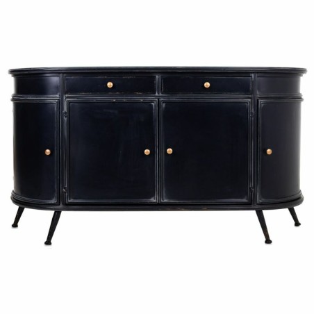 Buffet Alexandra House Living Noir Fer 40 x 80 x 150 cm