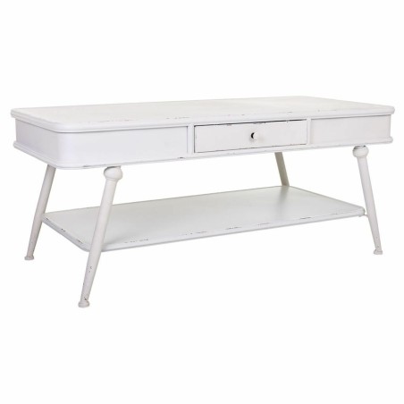 Tavolino da Caffè Alexandra House Living Bianco Ferro 60 x 53 x 120 c