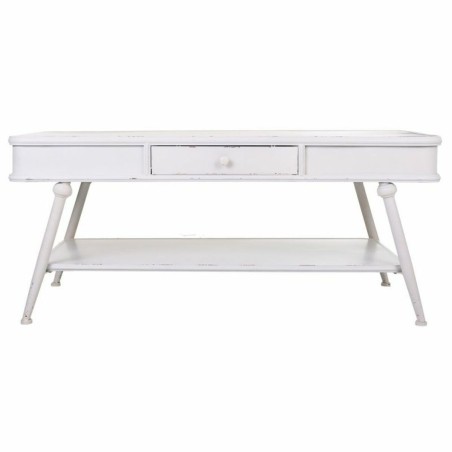 Tavolino da Caffè Alexandra House Living Bianco Ferro 60 x 53 x 120 c