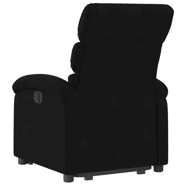 Fauteuil inclinable noir tissu