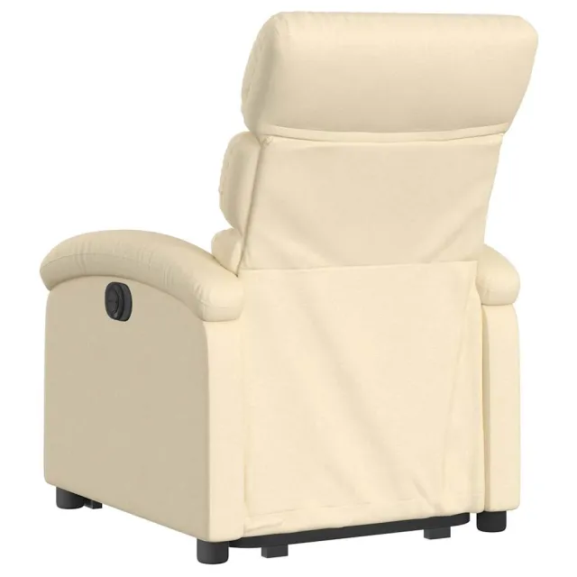 Fauteuil inclinable Crème Tissu
