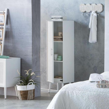 Kast Alexandra House Living Zilverkleurig white wedding Bamboe Hout MD