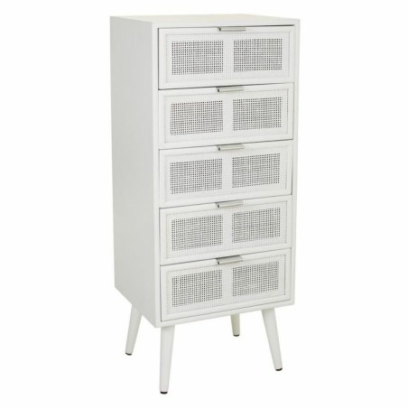 Cajonera Alexandra House Living Blanco Bambú Madera MDF 36 x 100 x 42