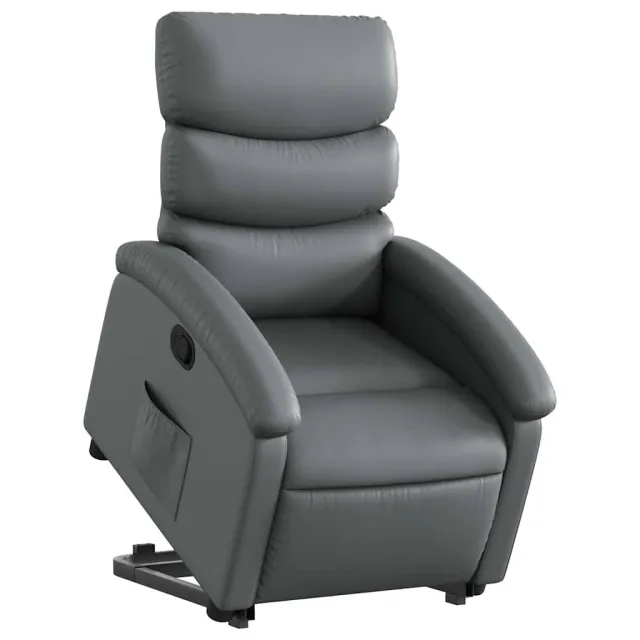 Fauteuil inclinable Gris Similicuir