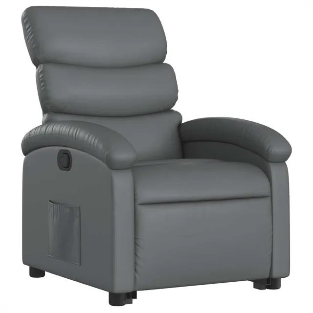 Fauteuil inclinable Gris Similicuir