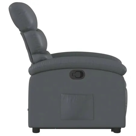 Fauteuil inclinable Gris Similicuir