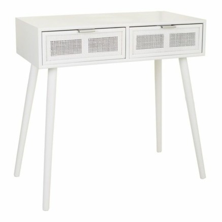 Recibidor Alexandra House Living Plateado 42 x 79 x 80 cm