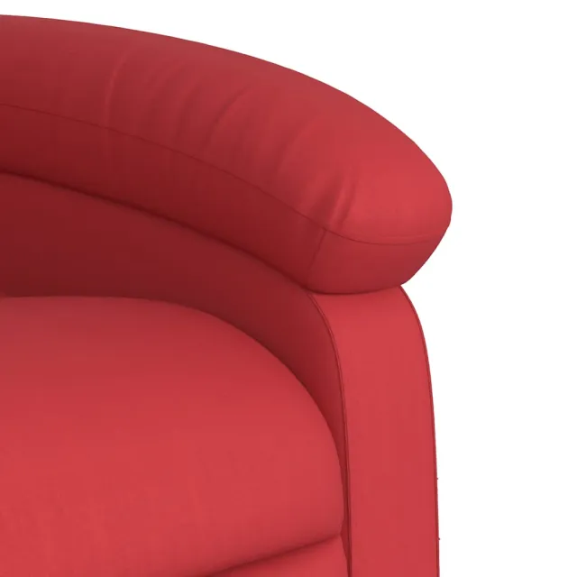 Fauteuil inclinable Rouge Similicuir