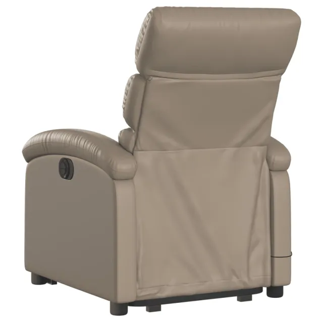 Fauteuil inclinable de massage Cappuccino Similicuir