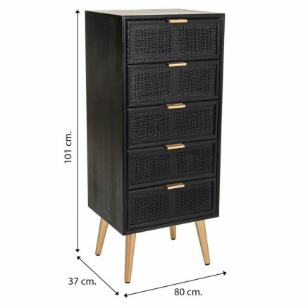 Schrank Alexandra House Living Silberfarben white wedding Bambus Holz 2