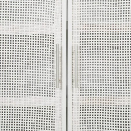 Kast Alexandra House Living Zilverkleurig white wedding Bamboe Hout MD