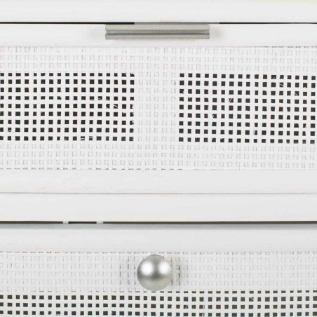 Schuhschrank Alexandra House Living Weiß 32 x 120 x 70 cm Raster