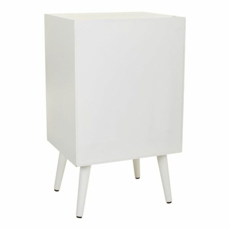 Comodino Alexandra House Living Bianco 36 x 71 x 42 cm