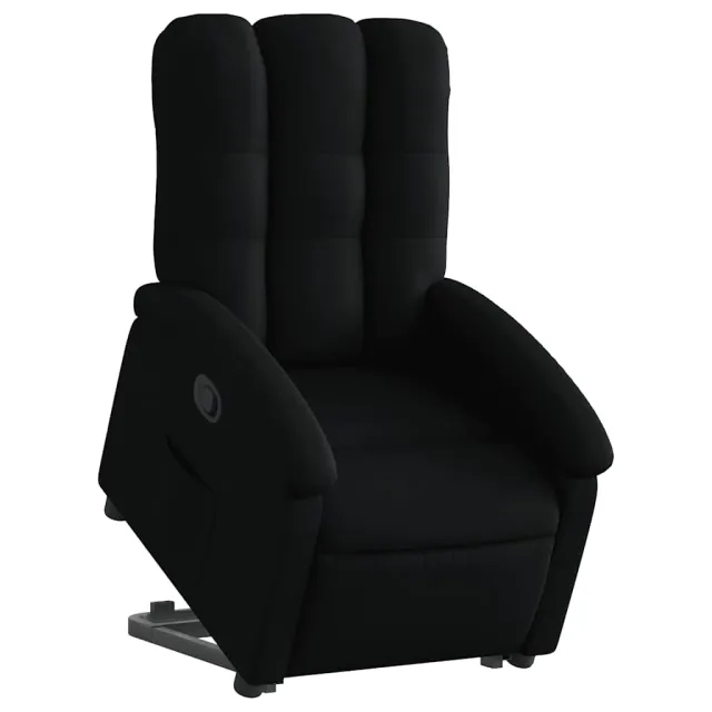 Fauteuil inclinable noir tissu