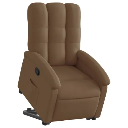 Fauteuil inclinable Marron Tissu