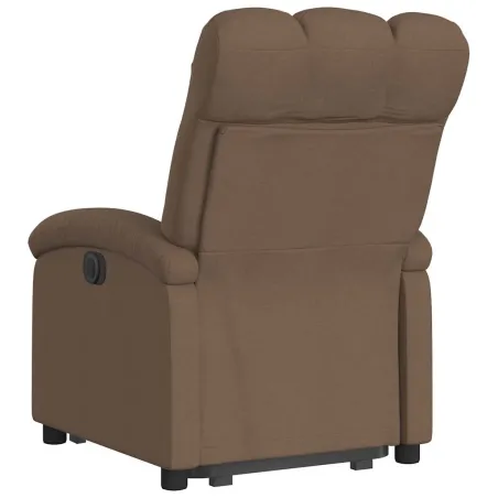 Fauteuil inclinable Marron Tissu