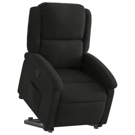 Fauteuil inclinable noir tissu