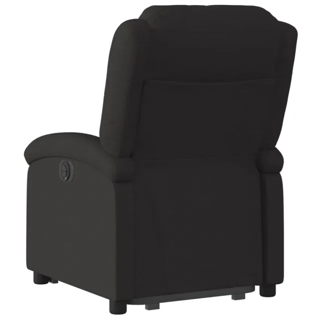 Fauteuil inclinable noir tissu