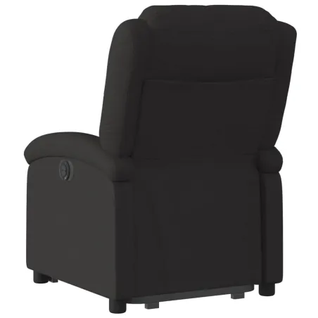 Fauteuil inclinable noir tissu