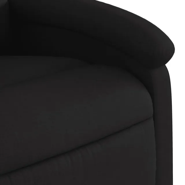 Fauteuil inclinable noir tissu