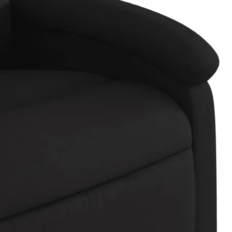 Fauteuil inclinable noir tissu