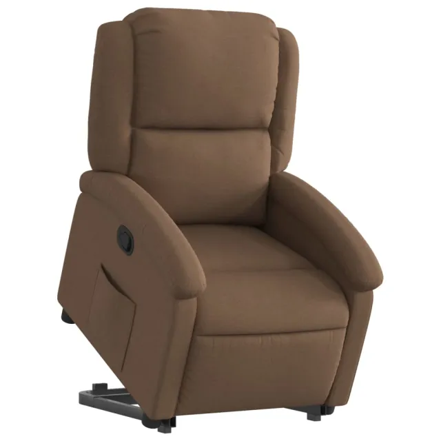 Fauteuil inclinable Marron Tissu
