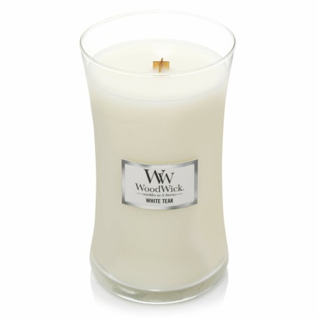Vela Perfumada Woodwick Core Large White Teak 609 g