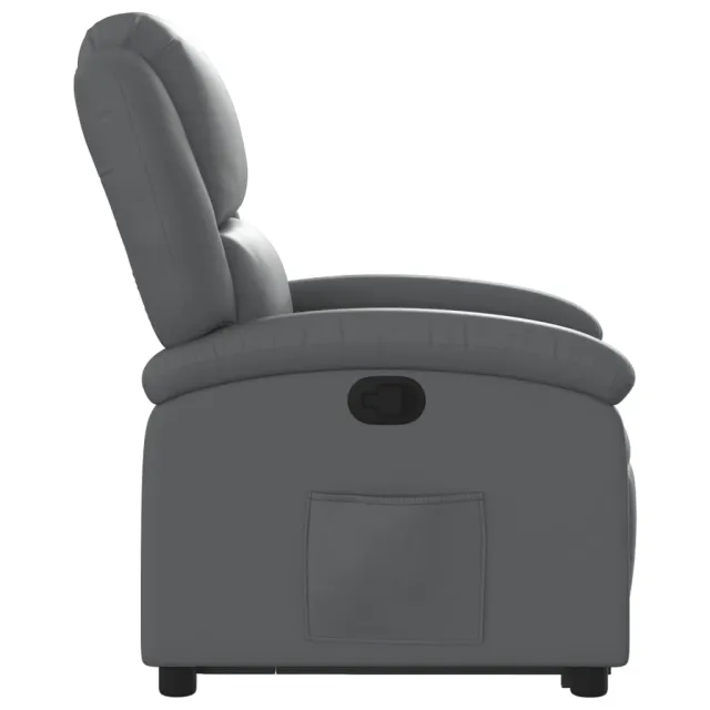 Fauteuil inclinable Gris Similicuir