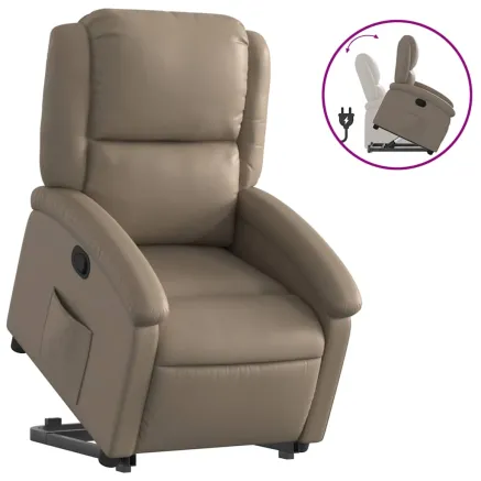Fauteuil inclinable Cappuccino Similicuir 2