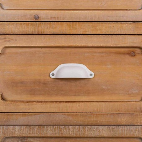 Dientafel Alexandra House Living Ijzer Sparrenhout Hout MDF 35 x 93 x