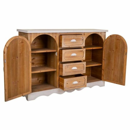 Buffet Alexandra House Living Fer Bois d'épicéa Bois MDF 35 x 93 x 1