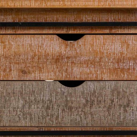 Table Basse Alexandra House Living Fer Bois d'épicéa Bois MDF 60 x 4