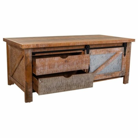Table Basse Alexandra House Living Fer Bois d'épicéa Bois MDF 60 x 4