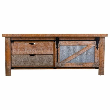 Table Basse Alexandra House Living Fer Bois d'épicéa Bois MDF 60 x 4