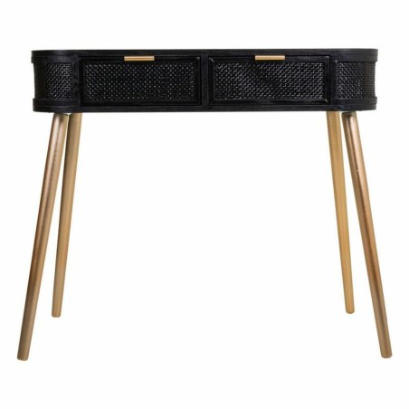 Recibidor Alexandra House Living Negro 42 x 79 x 88 cm