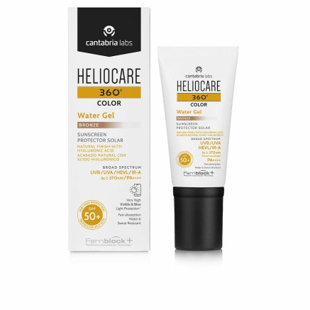 Protector Solar con Color Heliocare Heliocare 360º Water Gel Color Br