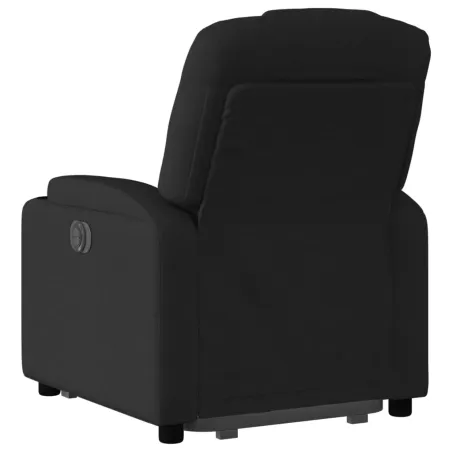 Fauteuil inclinable électrique noir tissu