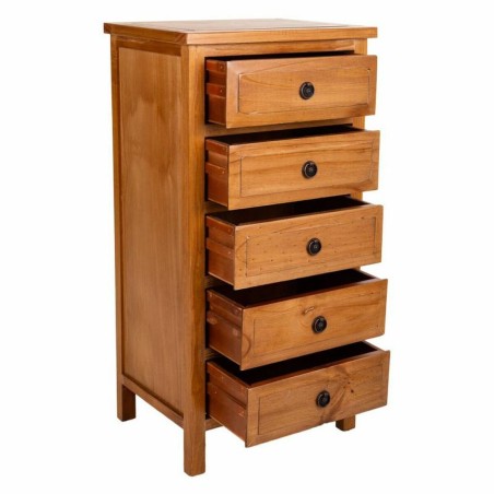 Caisson à Tiroirs Alexandra House Living Marron Bois de pin Bois MDF